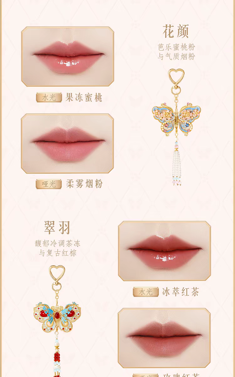 Butterfly Lip & Cheek Tint – Multi-Use Makeup