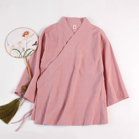 汉服交领上衣M-L