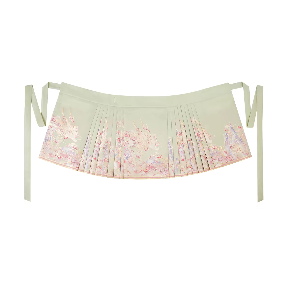 Ensemble jupe courte Mamian classique – Vêtements traditionnels chinois quotidiens faciles S-XL