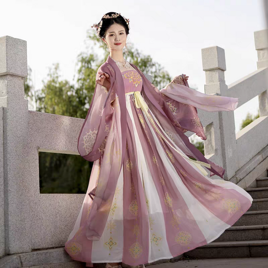 大码汉服诃子裙S-3XL