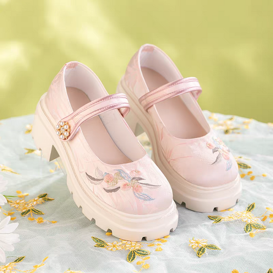 Chinese Embroidered Shoes | 绣花鞋 | Traditional Hanfu Shoes size 35-40