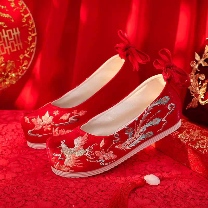 婚鞋绣花鞋35-40