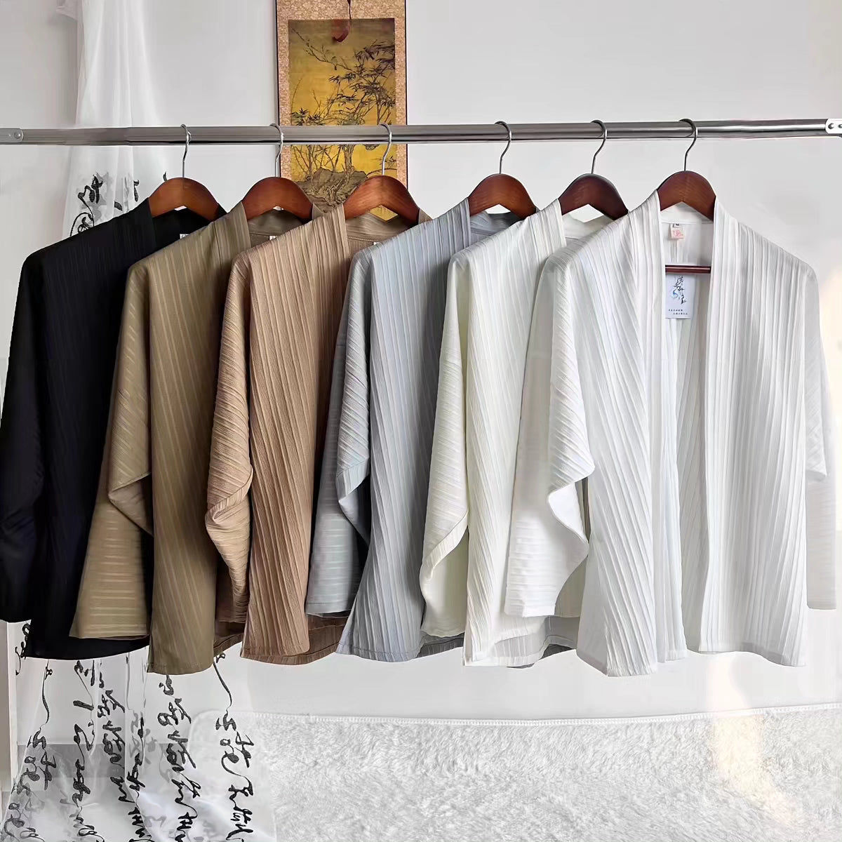 Baju lengan panjang pesawat atasan Hanfu