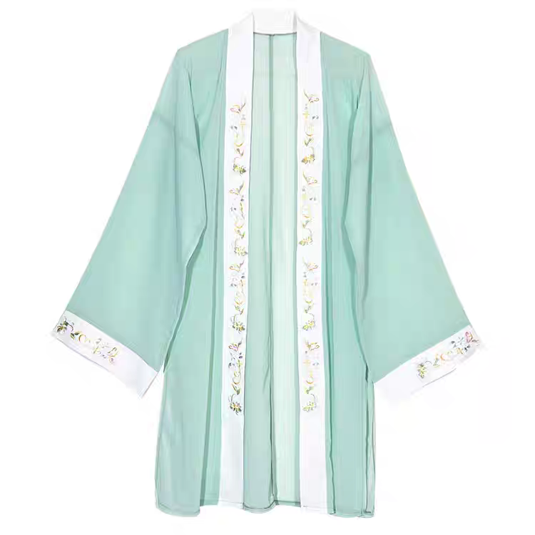 Hanfu double-breasted shirt汉服对襟衫S-XL