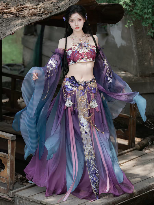 Fairy Hanfu Performance Costume – Ethereal Dance Dress for Stage, Photoshoot & Festival
