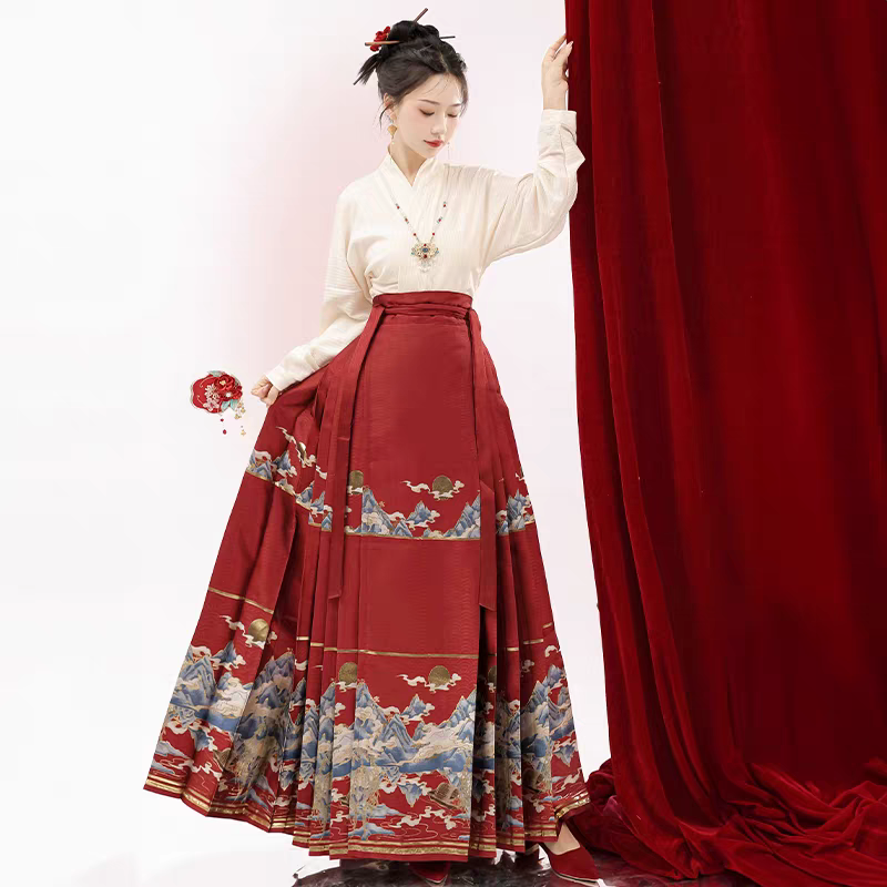 Hanfu Matching set for the Ma-mian skirt S-XL