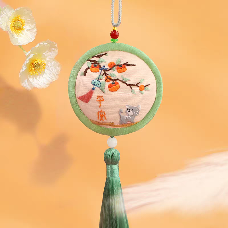 DIY Embroidery Material Kit香囊刺绣DIY材料包