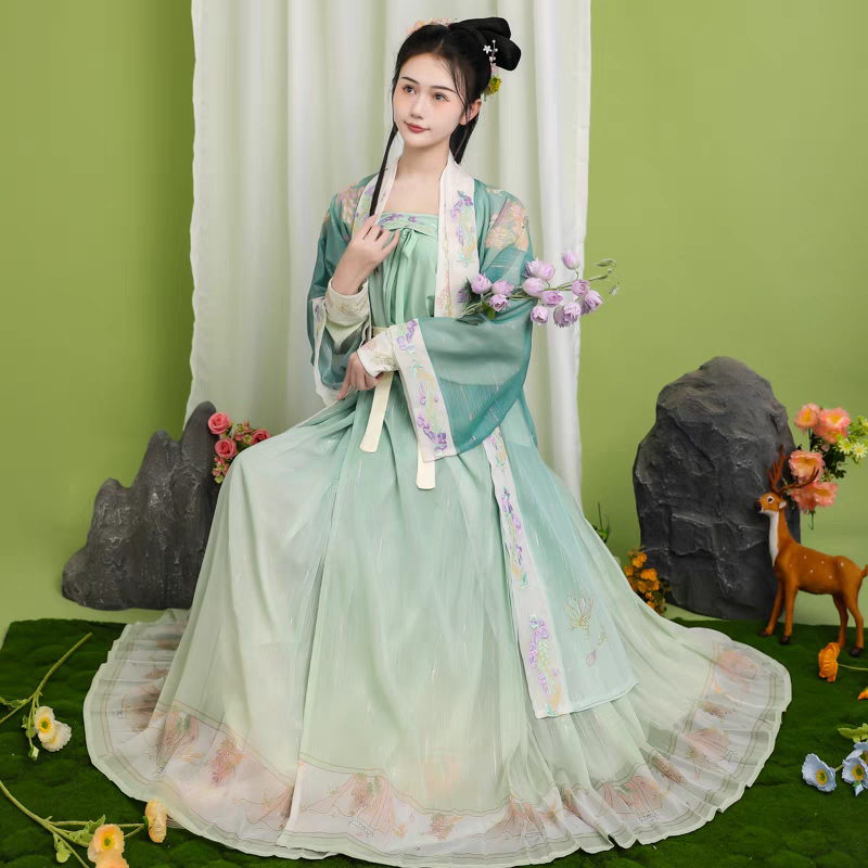 宋制汉服轻薄款马面裙S-6XL