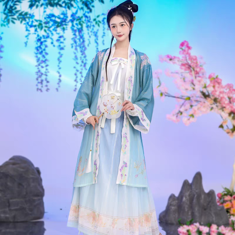 宋制汉服轻薄款马面裙S-6XL