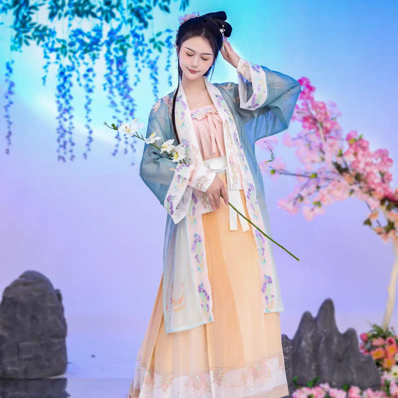 宋制汉服轻薄款马面裙S-6XL