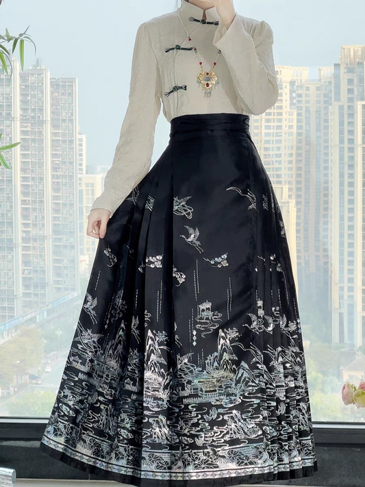 织金马面裙配套S-L hanfu