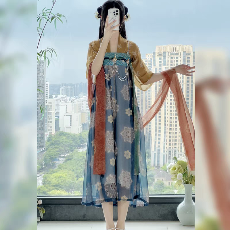 唐汉元素齐胸衫裙S-L hanfu