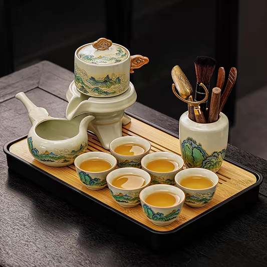 黄汝窑茶具