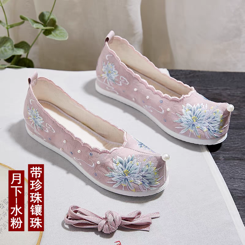 刺绣绣花鞋35-41