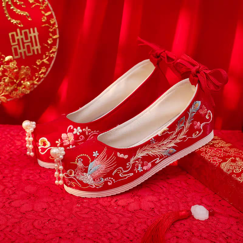 婚鞋绣花鞋35-40