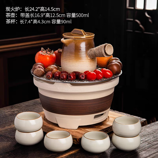 围炉煮茶