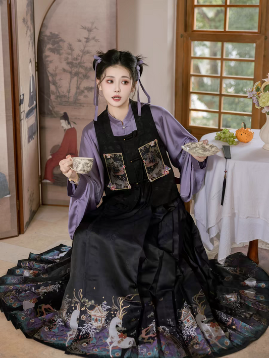 Mamian skirt full set马面裙配套S-XL