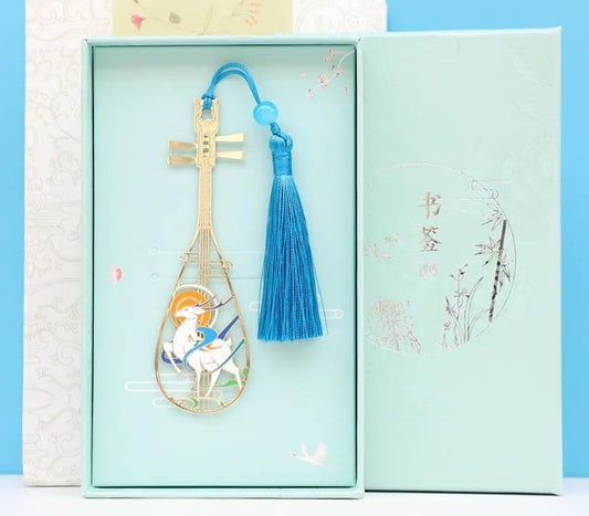 琵琶九色鹿書籤